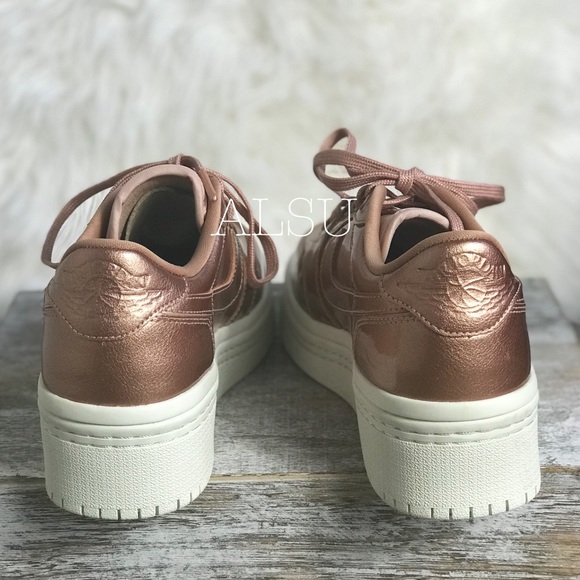 Nike Air Jordan 1 RE Low Lift MTLS Red Bronze W - Picture 6 of 8